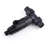 MEXEWORD Raccord Rapide for Tuyau pagode 12/16 mm, 1 pièce, Valve en T for Aquarium, Tuyau d'eau, raccord à dégagement Rapide, raccords d'irrigation de Jardin(O.D 12-16mm)