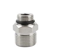 MEXEWORD Raccord Rapide G3/8 vers M14 M18 M22 for Pistolet à Eau Haute Pression, 1 pièce, raccord Rapide for Lave-Auto(M22(15mm))