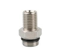 MEXEWORD Raccord Rapide G3/8 vers M14 M18 M22 for Pistolet à Eau Haute Pression, 1 pièce, raccord Rapide for Lave-Auto(M14(B))