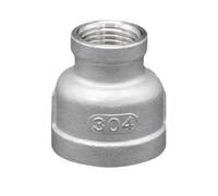 MEXEWORD Raccord réducteur Femelle NPT 1/8", 1/4", 3/8", 1/2", 3/4", 1" -2", en Acier Inoxydable 304, for Eau, gaz, pétrole(3l8 to 1l4 inch)