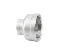 MEXEWORD Raccords de plomberie à tête réductrice à Filetage Femelle BSP de 1-1/2" et 1-1/4" à diamètre Variable de 1/2, 3/4 et 1" en Acier Inoxydable(1-1l2 to 1)