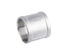 MEXEWORD Raccords de tuyauterie F/F en Acier Inoxydable SS304 BSPT 1/4" 3/8" 1/2" 3/4" 1" 1-1/4" 1-1/2" coupleur fileté Femelle à Femelle(1-1/4")