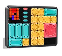 Mexgcom Super Slide Puzzle Games, Jeux Cérébraux avec 500+ Niveaux Casse-Tête, Jouet D'éducation Préscolaire Montessori pour Enfants et Adolescents, Cadeaux d'anniversaire, Jeux de Voyage