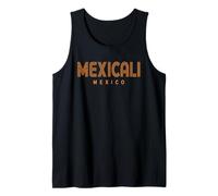 Mexicali Mexico Retro Mexicano La Chinesca Baja California Débardeur