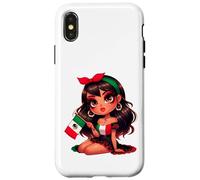Mexican Girl Power Latina Proud Attitude Mexicans Roots Tee Coque pour iPhone X/XS