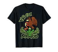 Mexican Hispanic Siesta Pride México Eagle Emblem Patriotic T-Shirt