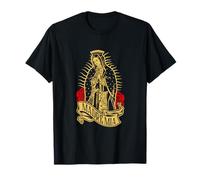 Mexican La Guadalupana Madre de México Virgen fiel y piadosa T-Shirt
