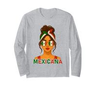 Mexican Mexicana Girl Mexico Flag Mexican Girlfriend Wife Manche Longue