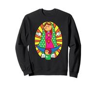 Mexican Nuestra Señora Guadalupana Cartoon Patrona de México Sweatshirt