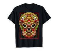 Mexican Pride Lucha Libre Wrestling Masks Raices De México T-Shirt