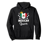 Mexican Queen Mexico Flag Proud Mexican Woman Sweat à Capuche