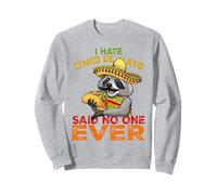 Mexican Raton laveur Cinco De Mayo Taco Mignon Mignon Manger Sweatshirt