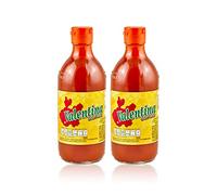 Mexican Sauce Hot / Spicy / Sauce épicée - Valentina Salsa Picante (lot de 2) - 370 ml chacun, sans gluten, faible fat et faible sugar, Viva México Collection by Mexhaus