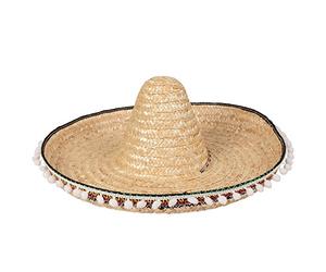 Mexican Sombrero Deluxe Hat Adult Fancy Dress Accessory