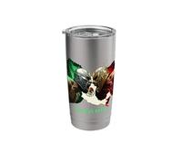 Mexican Style Lucha Libre Luchador Gobelet isotherme en acier inoxydable double paroi
