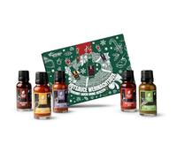 Mexican Tears Hot Sauce - Lot de 5 boîtes de 20 ml de sauce chaude - Brûle même sans bougies - Mini boîte de dégustation de sauces épicées - Idée cadeau pour hommes et femmes pour Noël - Végétalien et