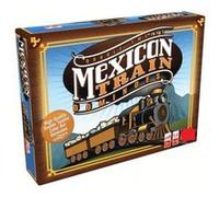 Mexican train dominoes - avec 91 dominos points colores double 12 locomotives gare - train mexicain - set jeu societe et carte