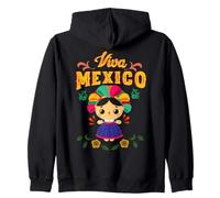Mexicana Chingona Cabrona Muñeca Lelé María de Trapo Otomí Sweat à Capuche