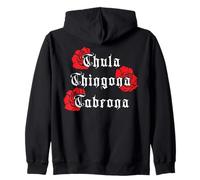 Mexicana Chula Cabrona Chingona Mexican Girl Chicana Badass Sweat à Capuche