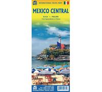 Mexico central - Échelle 1 : 900 000, Edition bilingue anglais-espagnol - Collectif - Itm Publishing - Atlas / carte