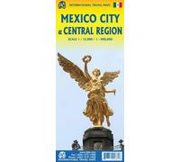 Mexico central & mexico city Echelle 1 : 12 000 - Collectif - Itm Publishing - broché - Atlas / carte