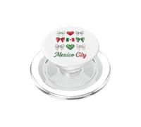 Mexico City Coquette Bow pour Filles PopSockets PopGrip pour MagSafe
