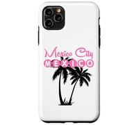 Mexico City Mexico Retro Beach Palmiers Coque pour iPhone 11 Pro Max