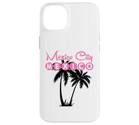 Mexico City Mexico Retro Beach Palmiers Coque pour iPhone 14 Plus