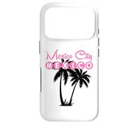 Mexico City Mexico Retro Beach Palmiers Coque pour iPhone 17 Pro