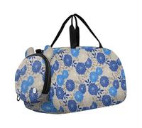 Mexico Dahlia Petit sac de sport avec compartiment à chaussures multifonctionnel avec sangle réglable pour plage, natation, piscine, sports
