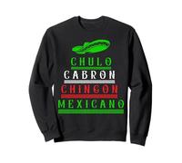 Mexico Flag Mexican Hispanic Siesta Pride Vintage Sweatshirt