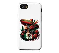 Mexico Flag Mexican Hispanic Siesta Pride Viva México Women Coque pour iPhone SE (2020) / 7/8
