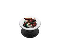 Mexico Flag Mexican Hispanic Siesta Pride Viva México Women PopSockets PopGrip Adhésif
