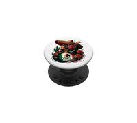 Mexico Flag Mexican Hispanic Siesta Pride Viva México Women PopSockets PopGrip Adhésif