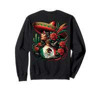 Mexico Flag Mexican Hispanic Siesta Pride Viva México Women Sweatshirt