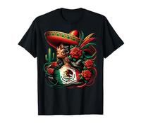 Mexico Flag Mexican Hispanic Siesta Pride Viva México Women T-Shirt