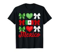 Mexico Girl Coquette Bow Hispanic Heritage T-Shirt