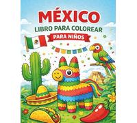 Mexico Libro para Colorear Para Niños