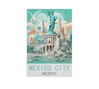 Mexico, Mexique，Bricolage 1000 Pièces Jigsaw Puzzles Éducatif Intellectuel Jouet De Décompression Amusant Jeu De Famille pour Enfants（50x70cm）-AJ75
