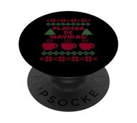 Mexico Navidad Mexican Latinx Mexicans Cafecito Y Pan Dulce PopSockets PopGrip Adhésif