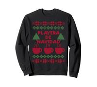 Mexico Navidad Mexican Latinx Mexicans Cafecito Y Pan Dulce Sweatshirt
