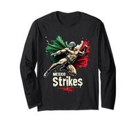 Mexico Strikes Libre Lucha Mexicaine Manche Longue