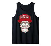 México Sugar Skull Mexican Heritage Cinco de Mayo Tequila Débardeur