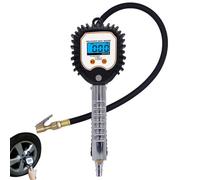 Mexicuggio De Pression Pour Pneus Numériques - Chuck À Air De 255 Psi Avec Indicateur | Attachement Lourd Pour Compresseur D'air, Gonflement Des Pneus, Voitures, Camions, Motos Et Vélos