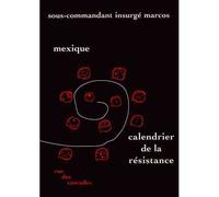 Mexique - calendrier de la resistance - Angel Caído - Rue Des Cascades - broché - Etude