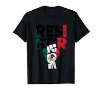 Mexique Gen Z Protestation Contre la Corruption Drapeau Mexicain Résister T-Shirt Graphique avec Valeur