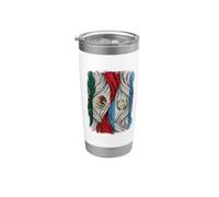 Mexique Guatemala Gobelet isotherme en acier inoxydable double paroi