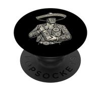 Mexique Lucha Libre Luchador PopSockets PopGrip Adhésif