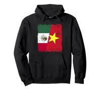 Mexique Vietnam Demi Drapeau Mexicain Vietnamien Histoire Sweat à Capuche