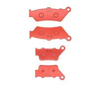 MEXITAL Plaquettes de frein Céramique Avant et Arrière pour F 650 GS (99-17)/F 700 GS (13-18)/F 650 ST (97-00)/F 650 Dakar (99-07)/F 650 CS Scarver (00-07)/F 800 GS Adventure 12-18/F 800 GT/GTS 08-18